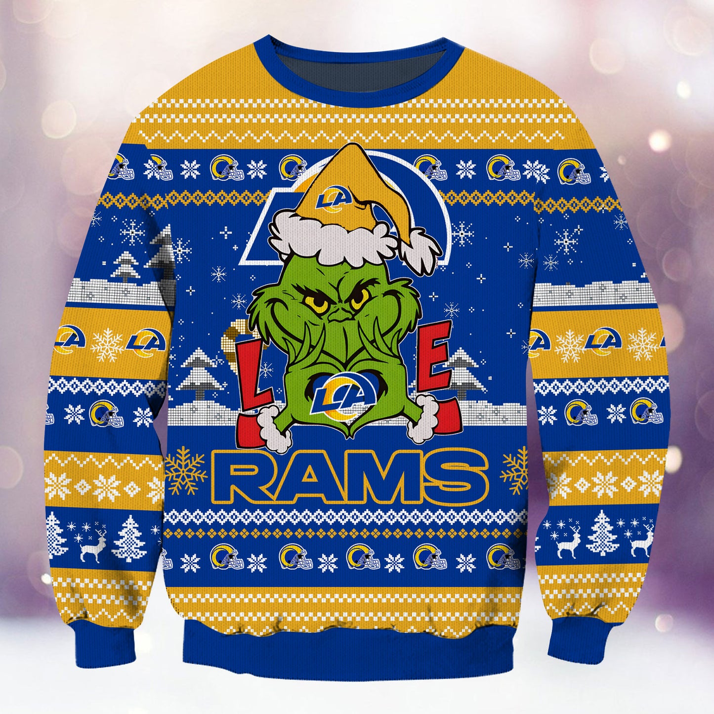 Los Angeles Rams Premium Ugly Christmas Sweater AZBTUSW000272