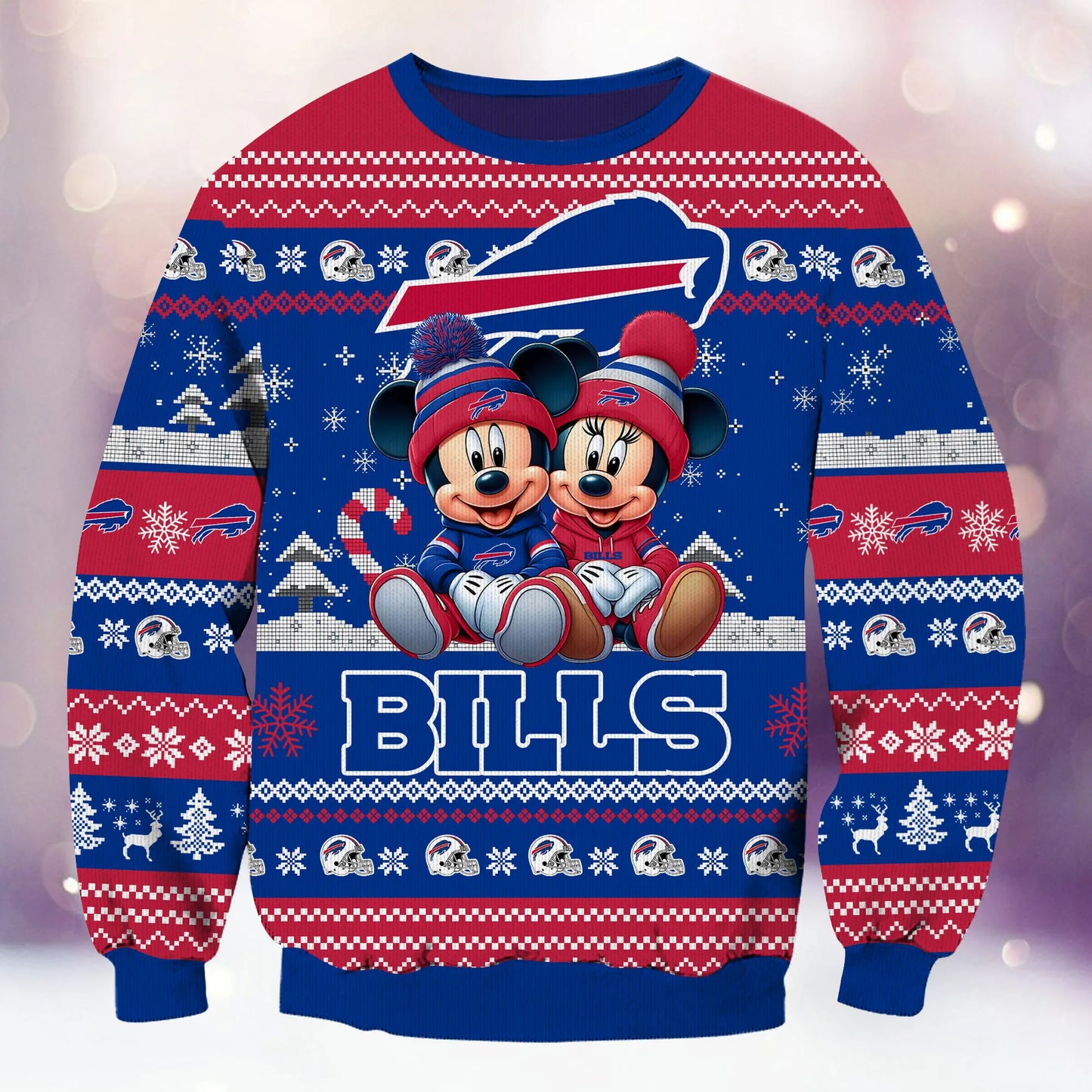 Buffalo Bills Premium Collections Ugly Christmas Sweater AZBTUSW000365