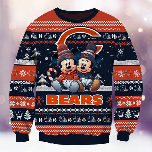 Chicago Bears Premium Collections Ugly Christmas Sweater AZBTUSW000367