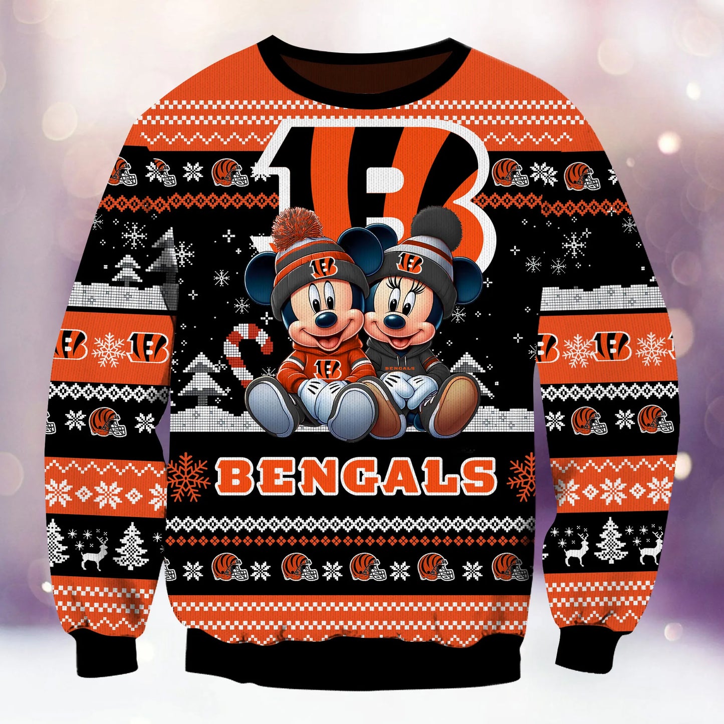 Cincinnati Bengals Premium Collections Ugly Christmas Sweater AZBTUSW000368