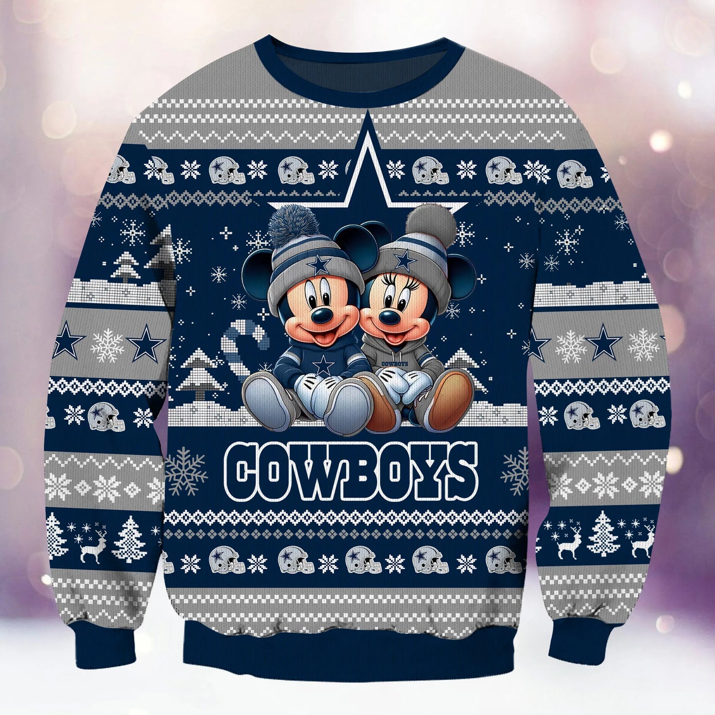 Dallas Cowboys Premium Collections Ugly Christmas Sweater AZBTUSW000370