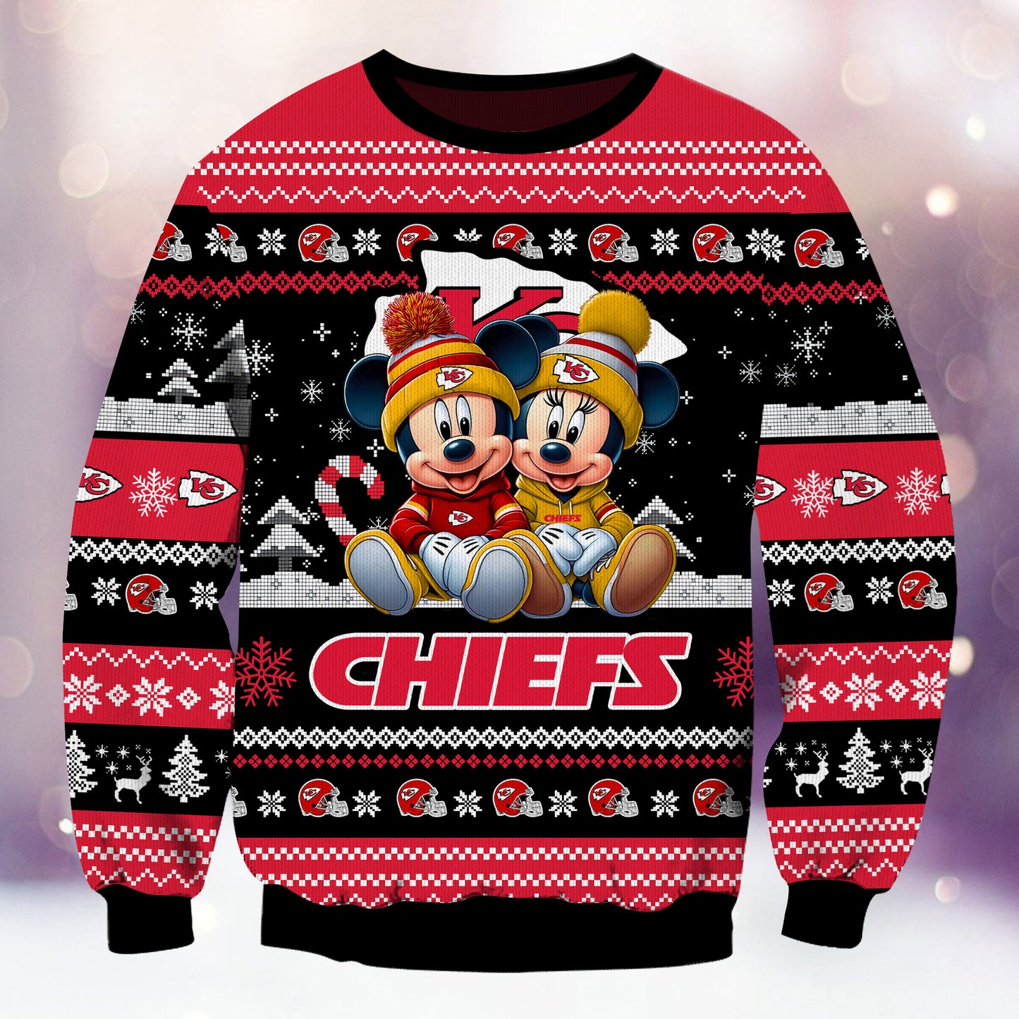 Kansas City Chiefs Premium Collections Ugly Christmas Sweater AZBTUSW000377