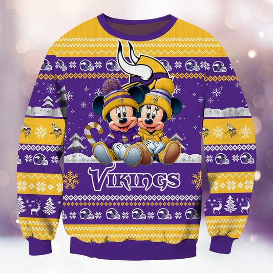 Minnesota Vikings Premium Collections Ugly Christmas Sweater AZBTUSW000353