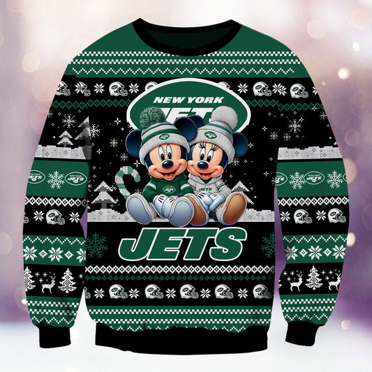 New York Jets Premium Collections Ugly Christmas Sweater AZBTUSW000357