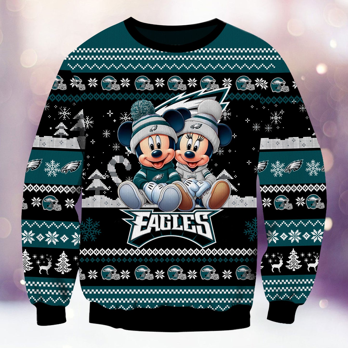 Philadelphia Eagles Premium Collections Ugly Christmas Sweater AZBTUSW000359