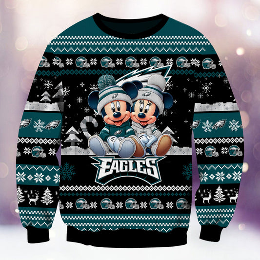 Philadelphia Eagles Premium Collections Ugly Christmas Sweater AZBTUSW000359
