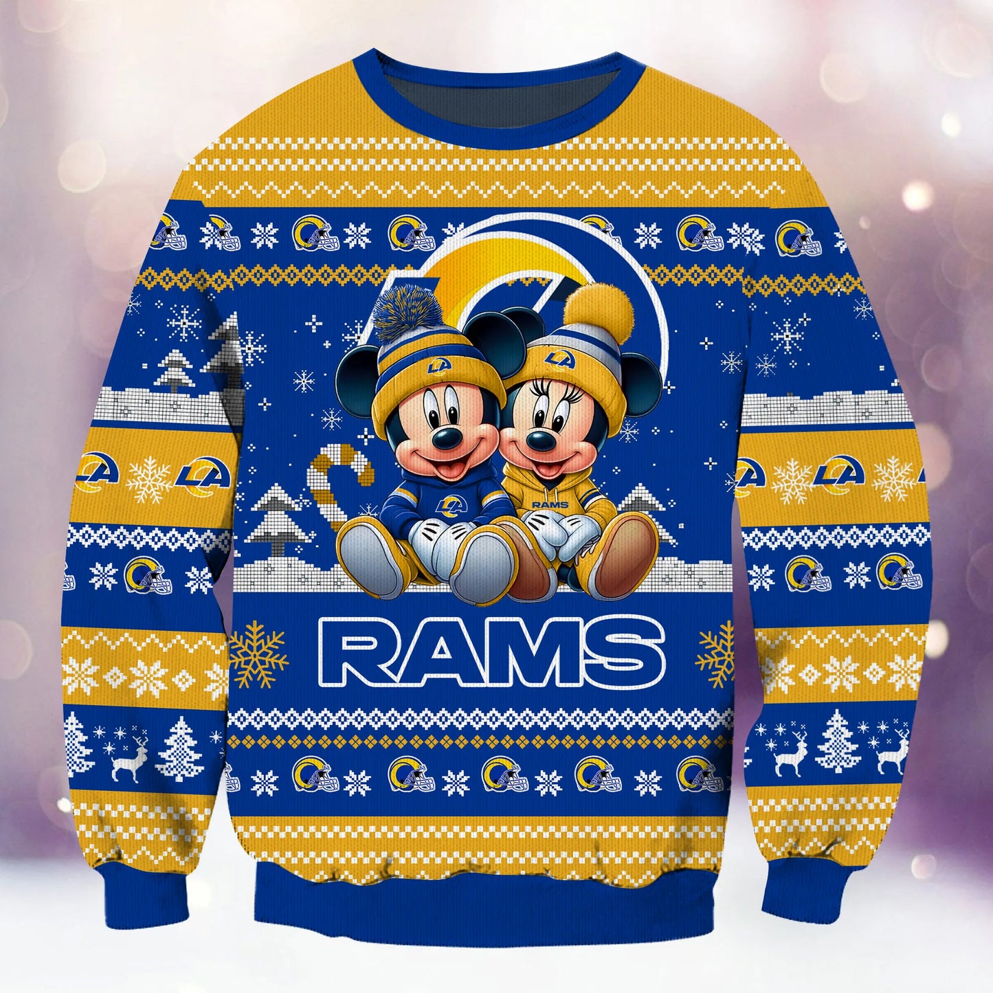 Los Angeles Rams Premium Collections Ugly Christmas Sweater AZBTUSW000361