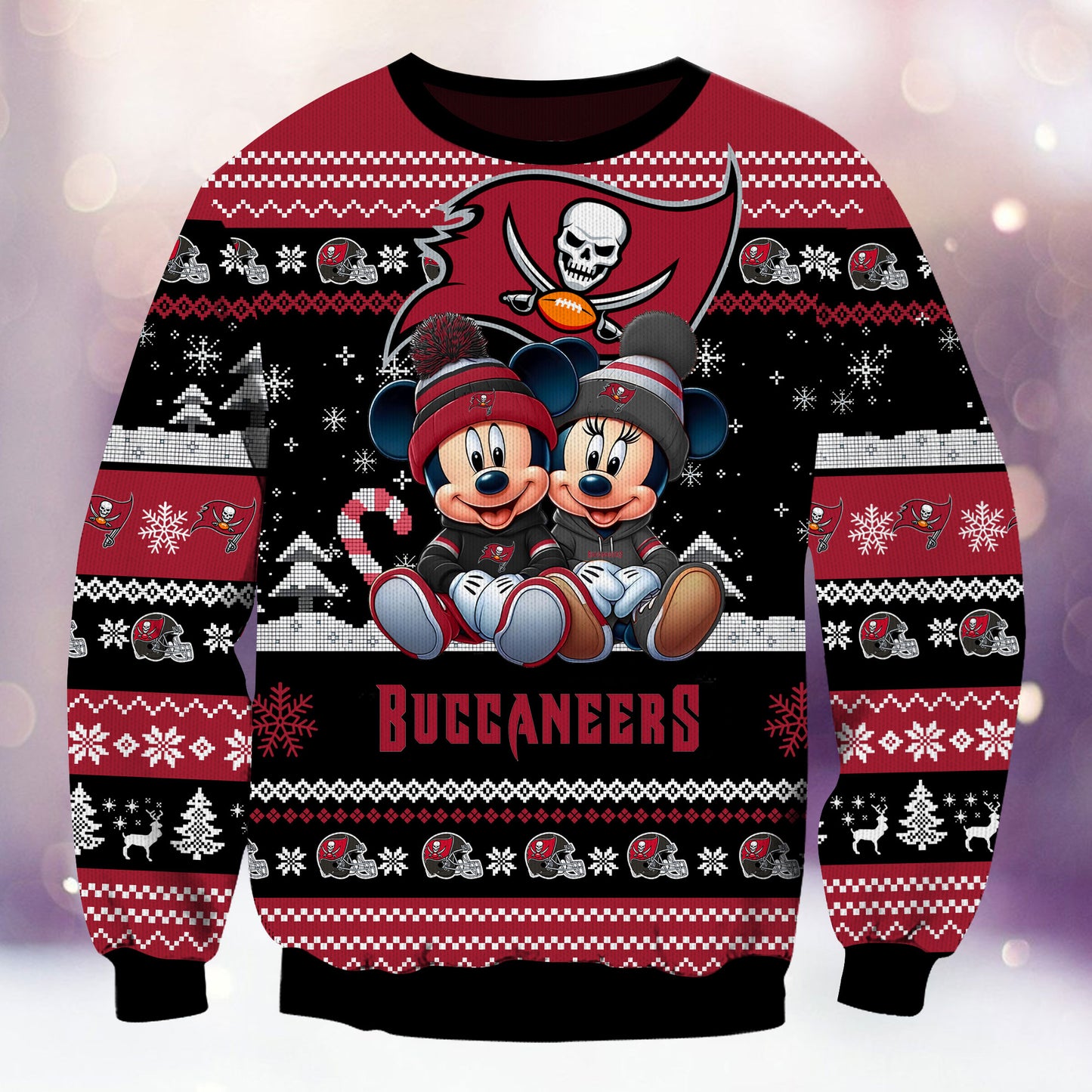 Tampa Bay Buccaneers Premium Collections Ugly Christmas Sweater AZBTUSW000381