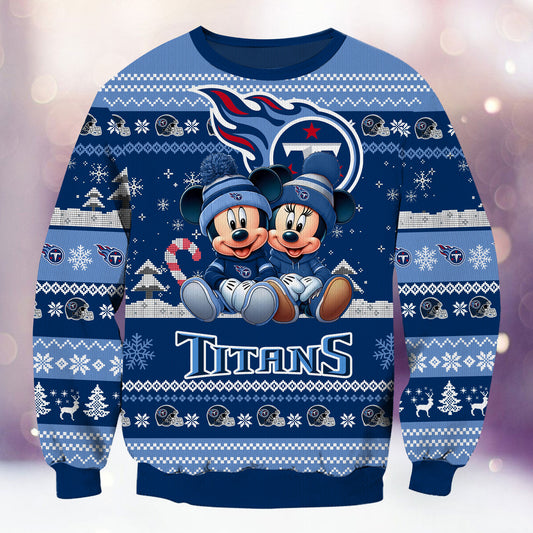 Tennessee Titans Premium Collections Ugly Christmas Sweater AZBTUSW000382