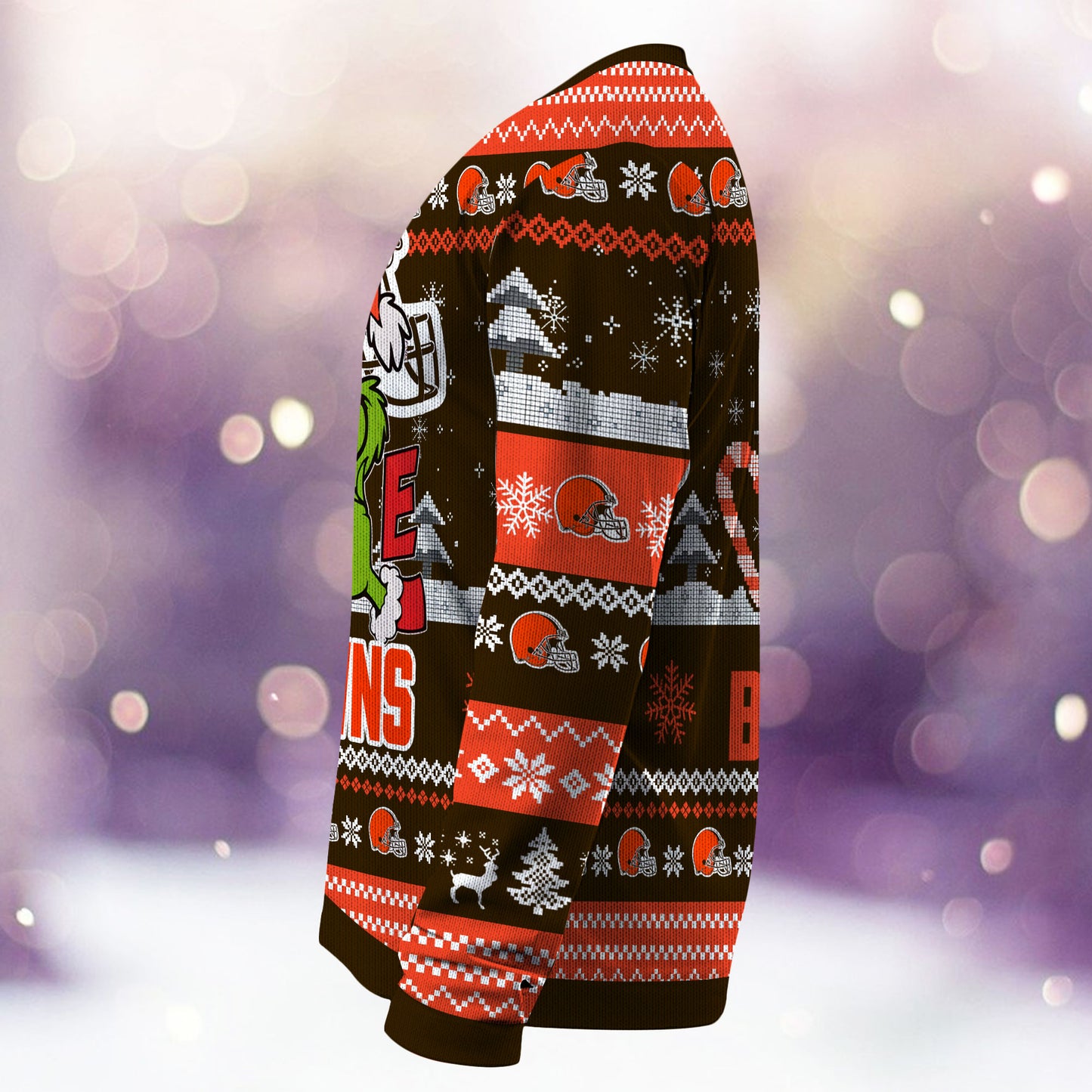 Cleveland Browns Premium Ugly Christmas Sweater AZBTUSW000281