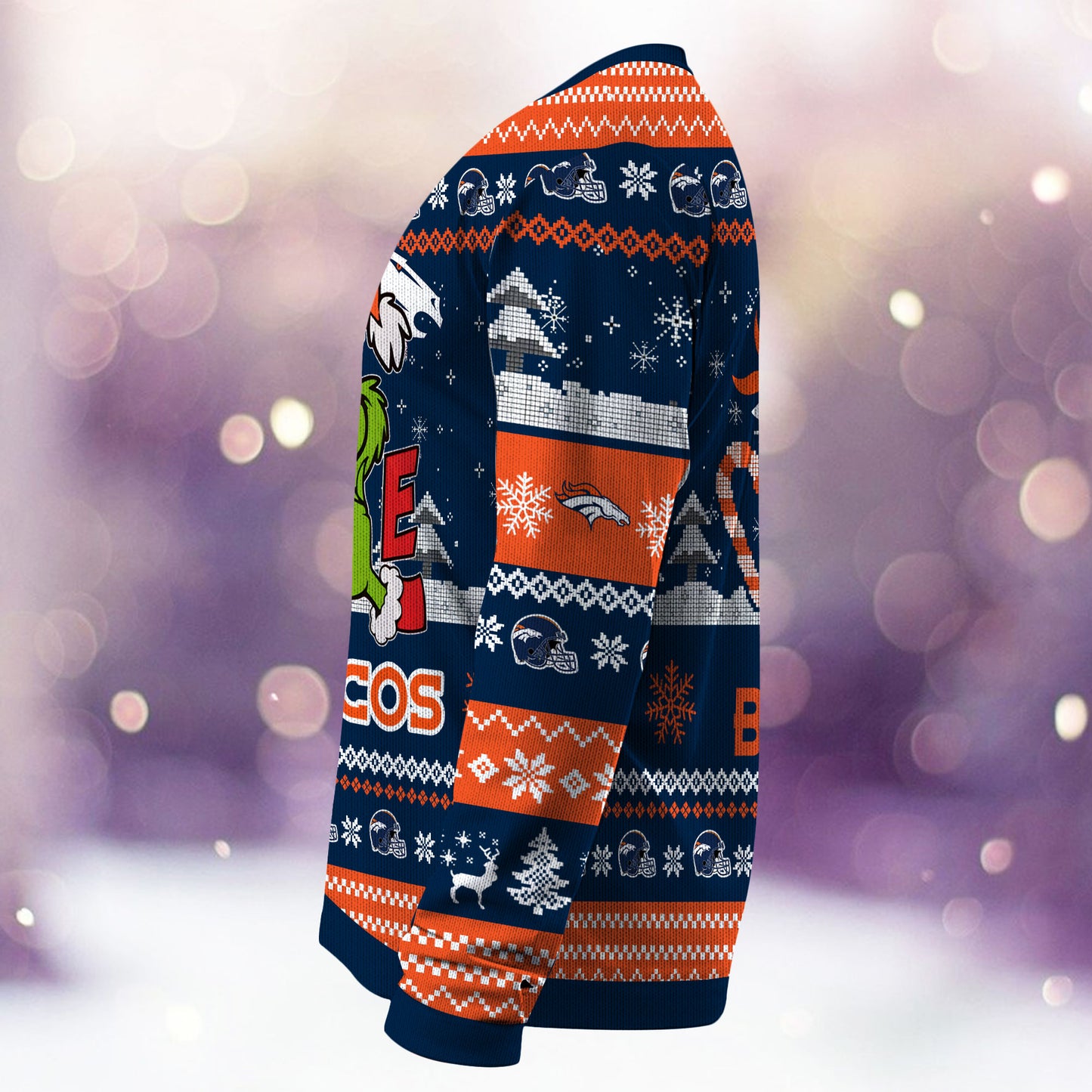 Denver Broncos Premium Ugly Christmas Sweater AZBTUSW000283