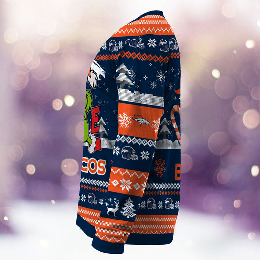 Denver Broncos Premium Ugly Christmas Sweater AZBTUSW000283