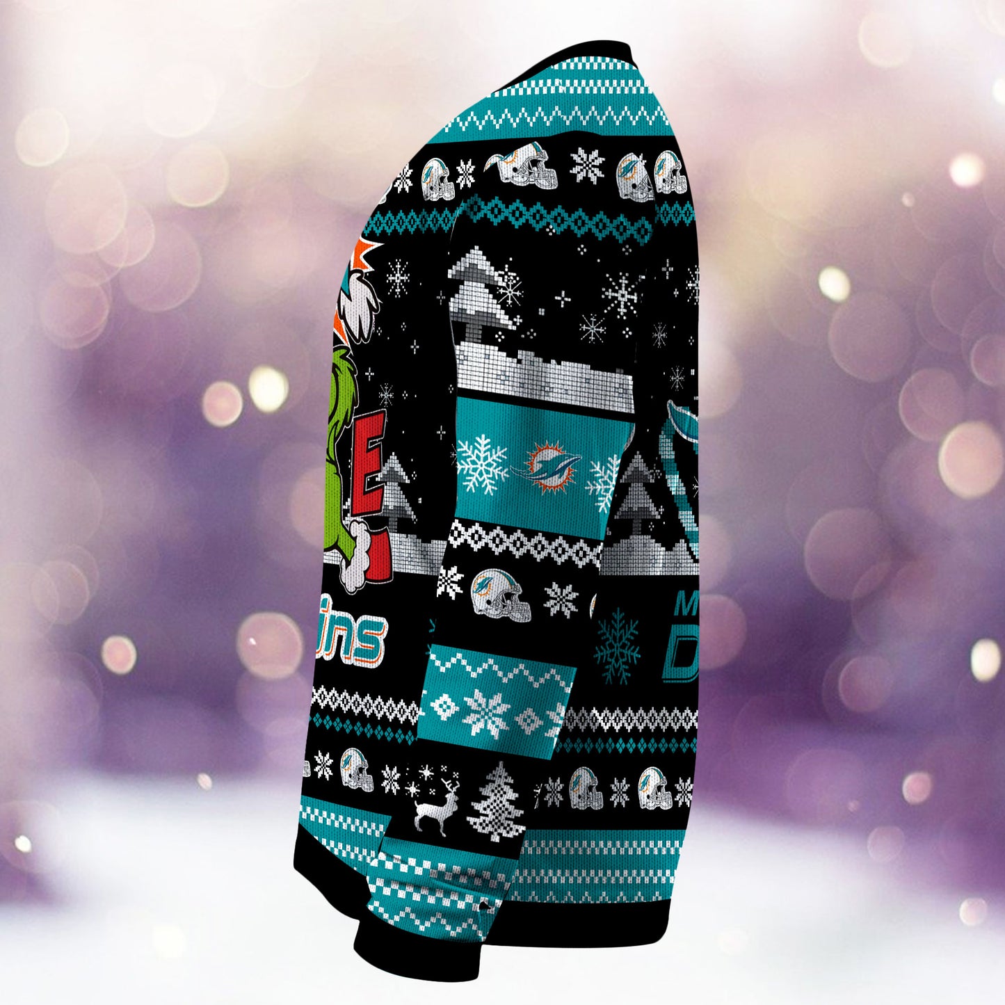 Miami Dolphins Premium Ugly Christmas Sweater AZBTUSW000295