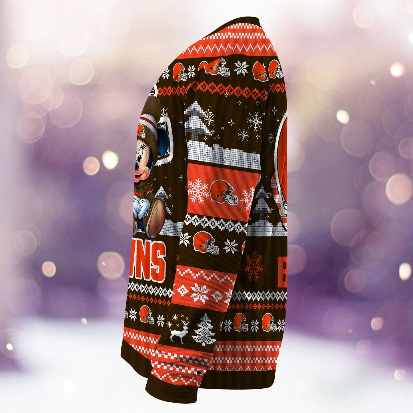 Cleveland Browns Premium Collections Ugly Christmas Sweater AZBTUSW000369