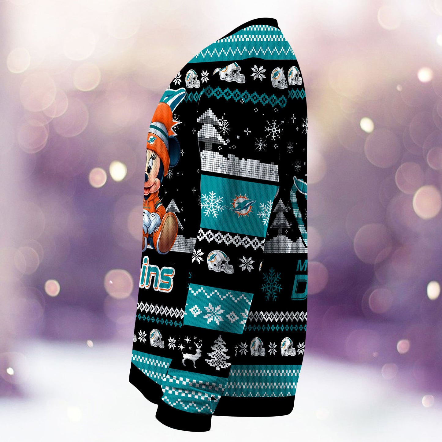 Miami Dolphins Premium Collections Ugly Christmas Sweater AZBTUSW000352
