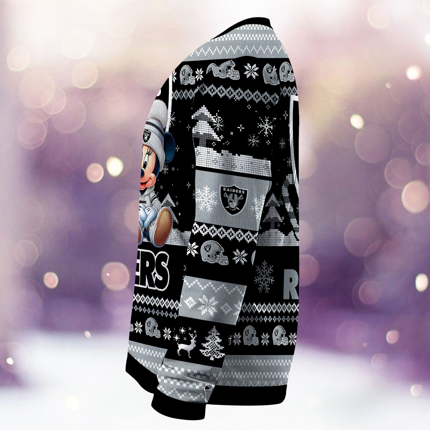 Las Vegas Raiders Premium Collections Ugly Christmas Sweater AZBTUSW000358