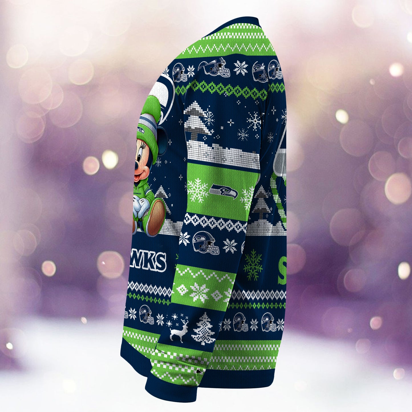 Seattle Seahawks Premium Collections Ugly Christmas Sweater AZBTUSW000380