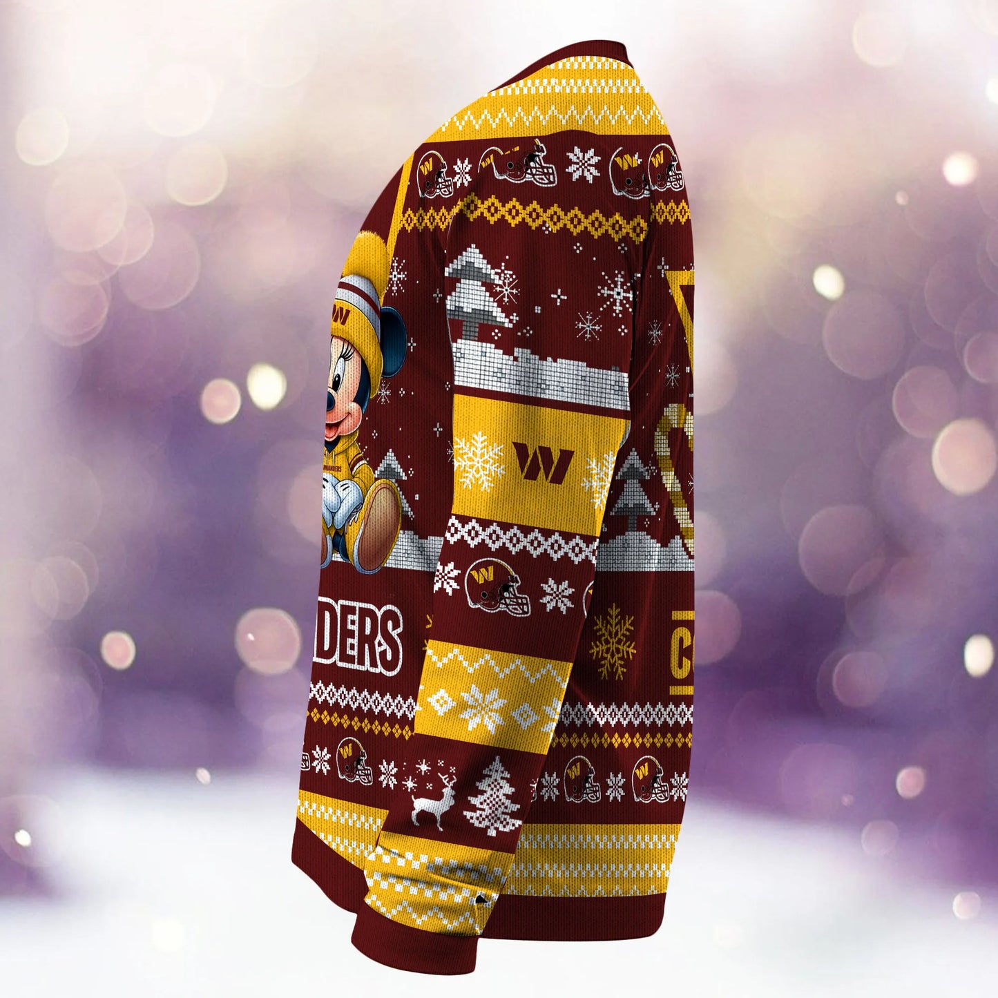 Washington Commanders Premium Collections Ugly Christmas Sweater AZBTUSW000383