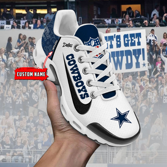 Dallas Cowboys New Personalized T-N Youth SneakersAZBTTNS000163