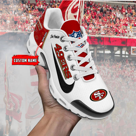 San Francisco 49ers New Personalized T-N Youth SneakersAZBTTNS000140