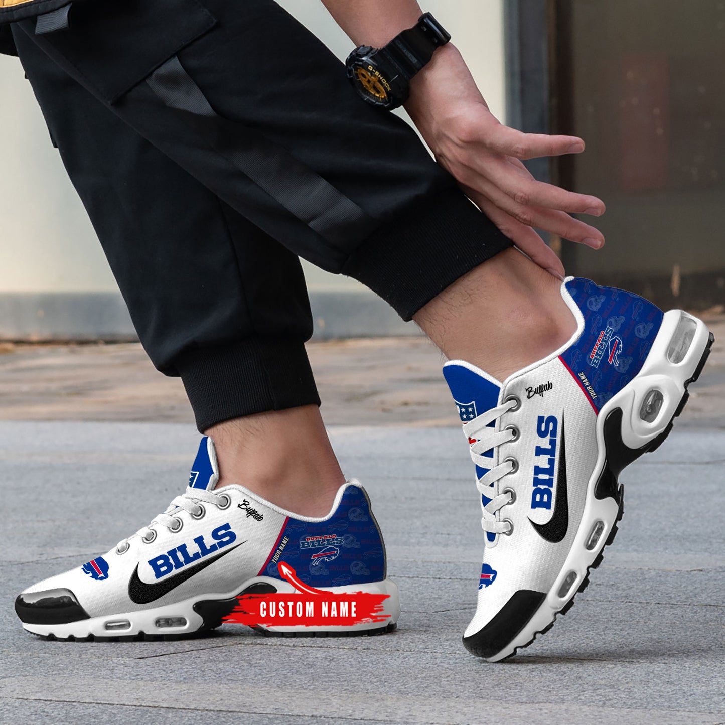Buffalo Bills New Personalized T-N Youth SneakersAZBTTNS000158