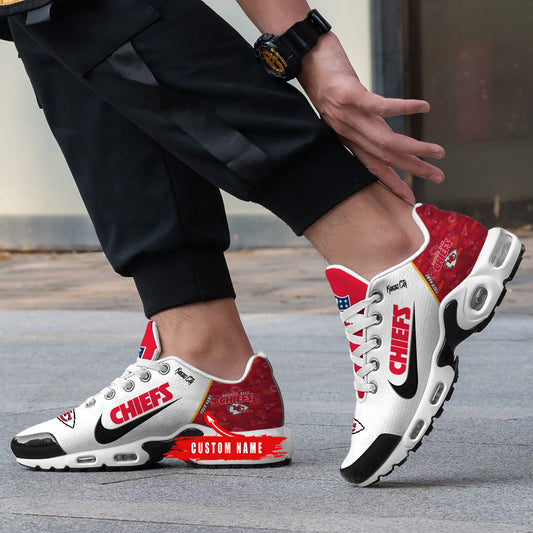 Kansas City Chiefs New Personalized T-N Youth SneakersAZBTTNS000154