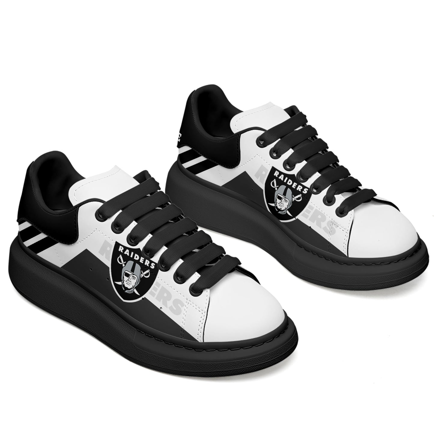 Las Vegas Raiders Personalized MQ Sneakers BG55