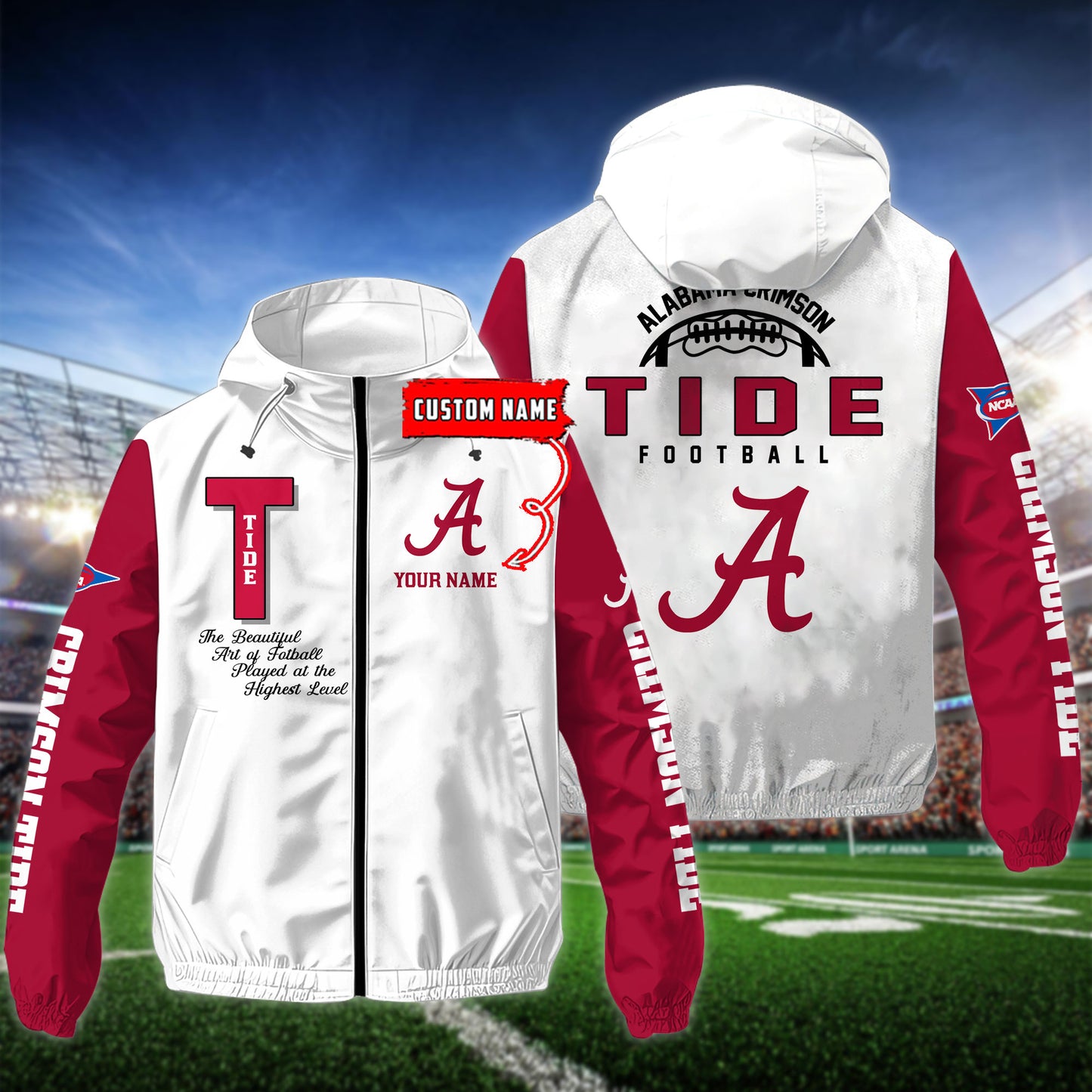 Alabama Crimson Tide Outdoor Jacket AZBTOJ000161