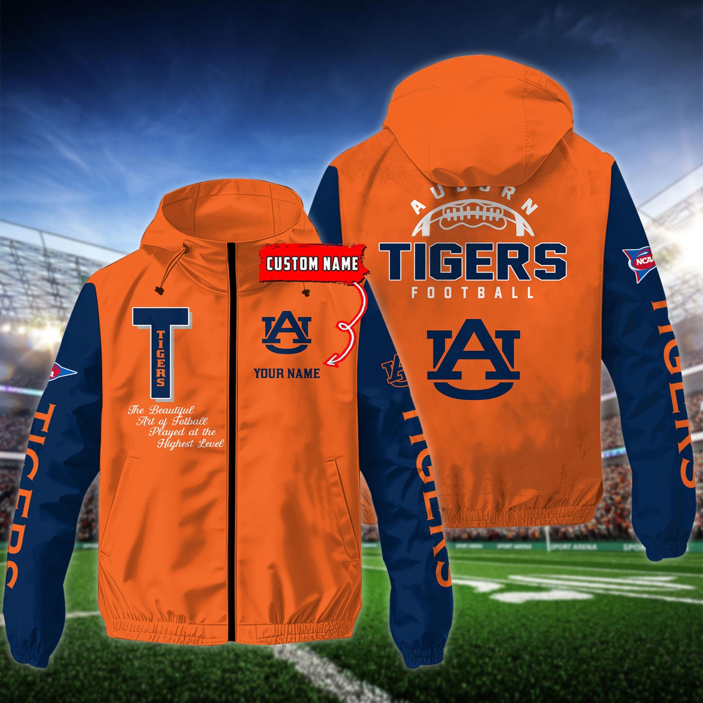 Auburn Tigers Outdoor Jacket AZBTOJ000163