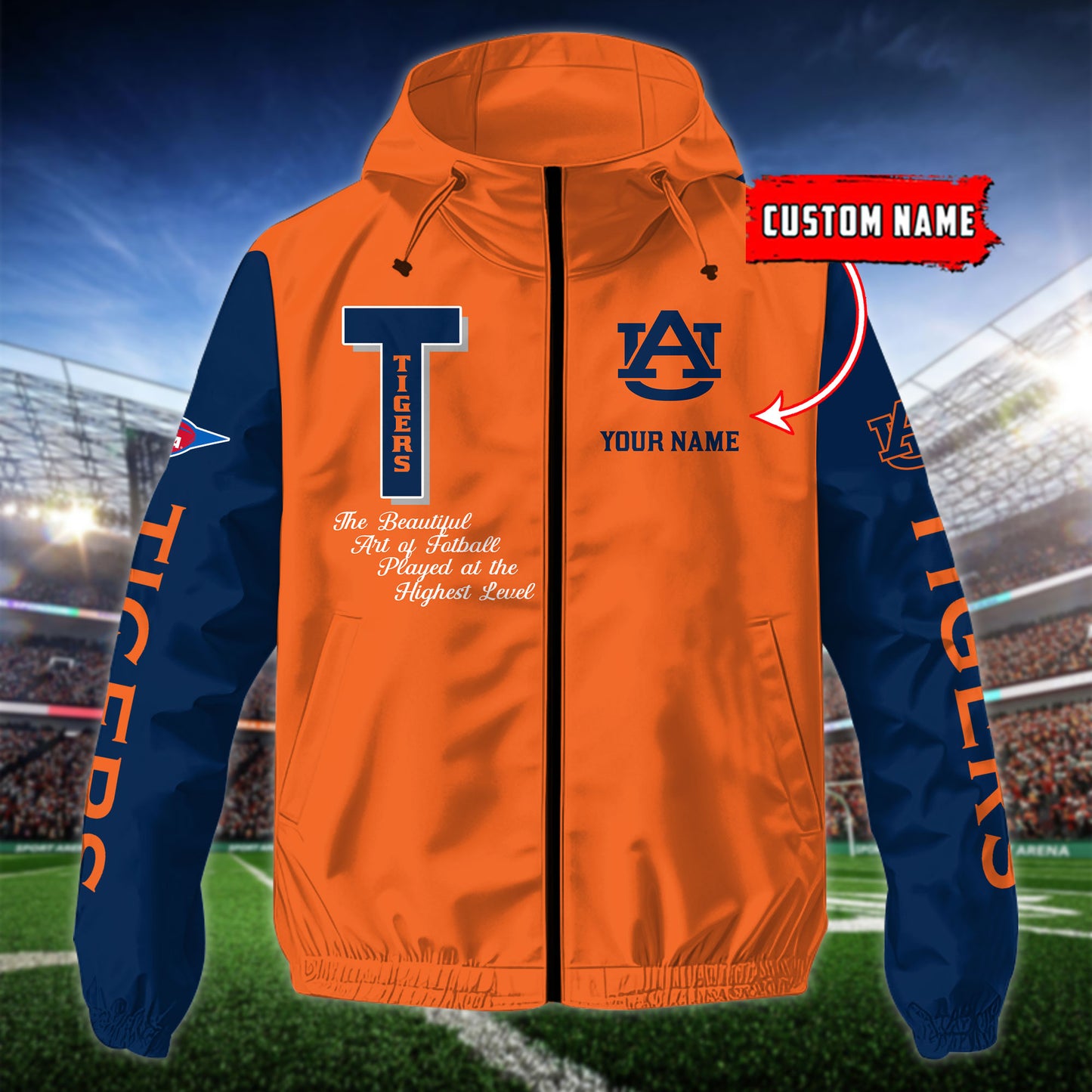 Auburn Tigers Outdoor Jacket AZBTOJ000163