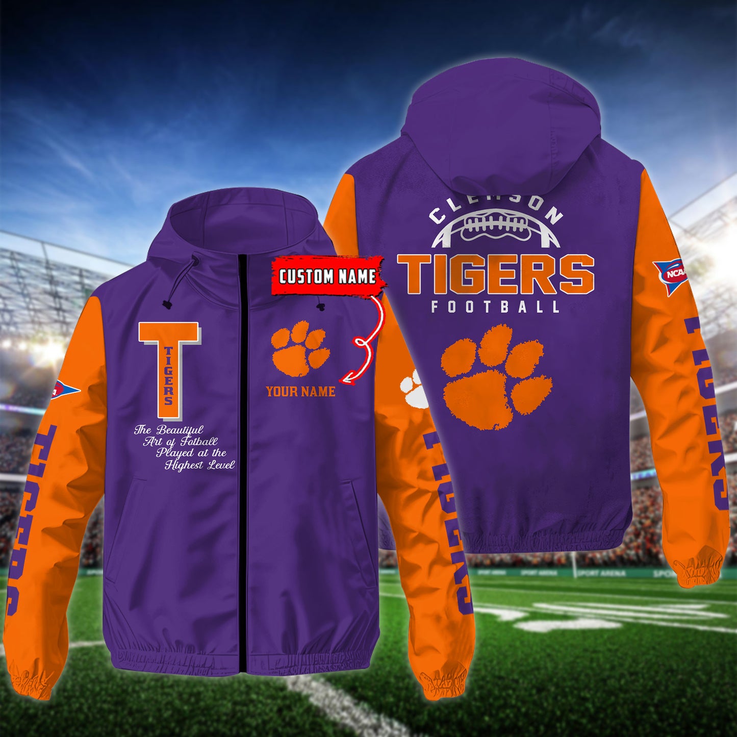 Clemson Tigers Outdoor Jacket AZBTOJ000165