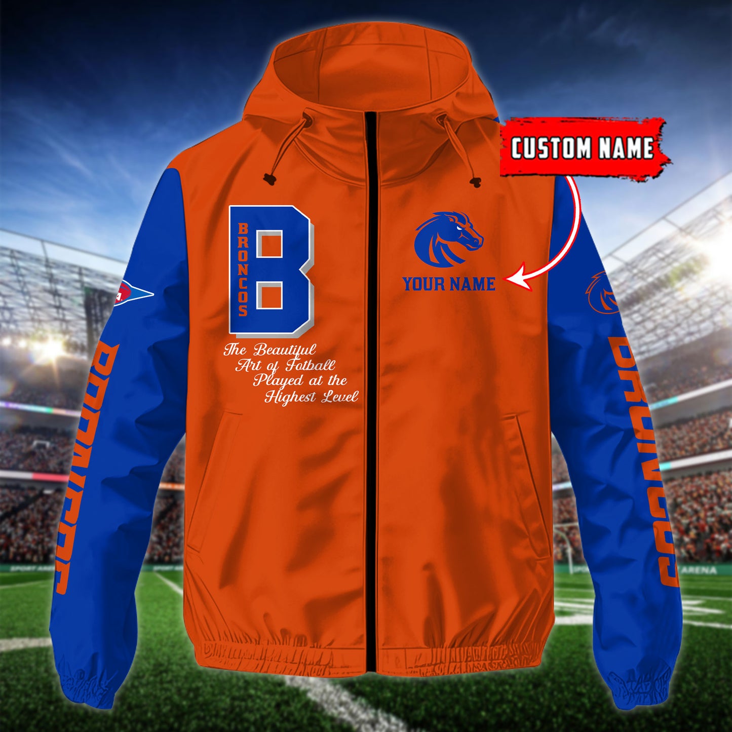 Boise State Broncos Outdoor Jacket AZBTOJ000183