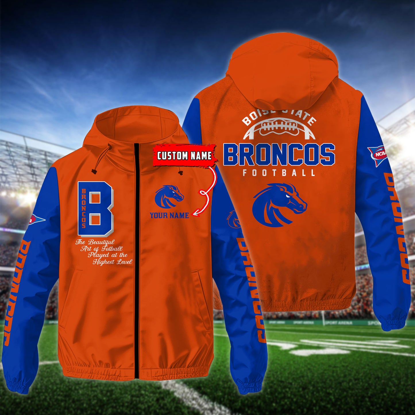 Boise State Broncos Outdoor Jacket AZBTOJ000183