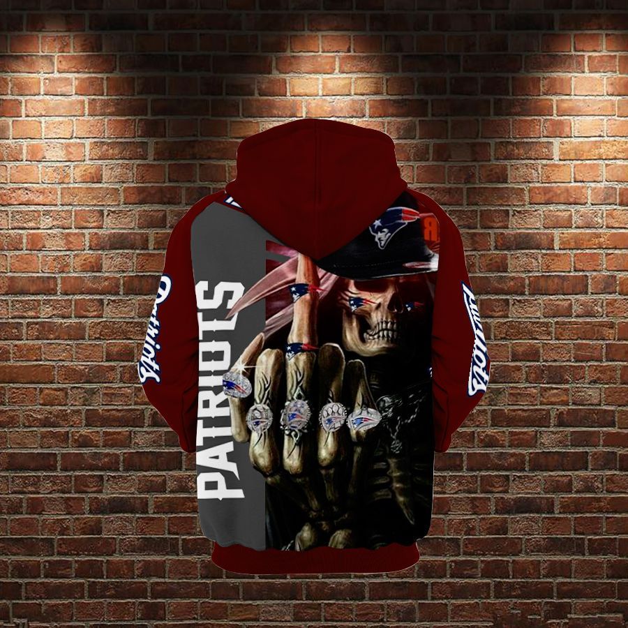 New England Patriots 3 Style Hoodie