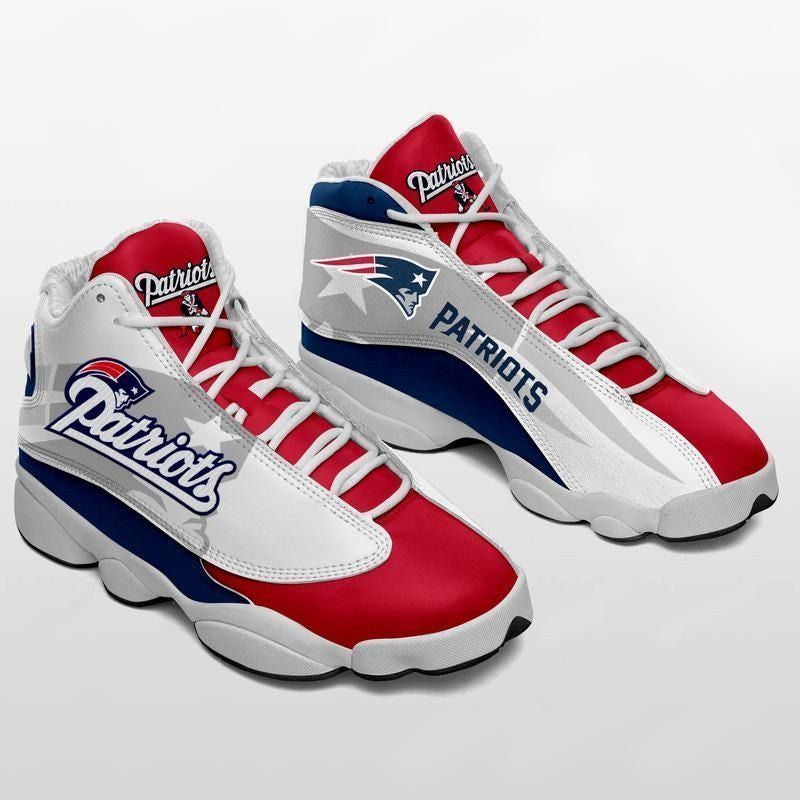 New England Patriots Air JD13 Sneakers 283
