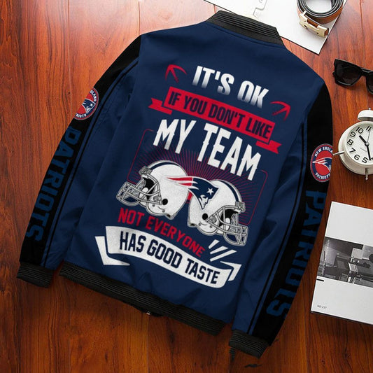 New England Patriots Bomber Jacket 356