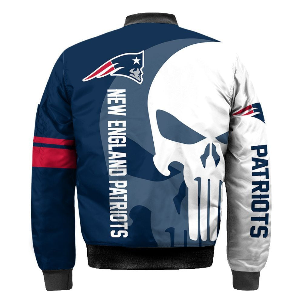 New England Patriots Custom 3 Bomber Jacket