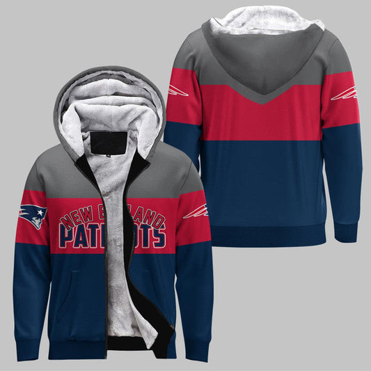 New England Patriots Extreme Fleece 3D Hoodie