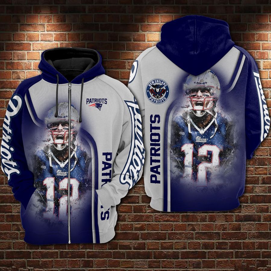 New England Patriots Fashion 2 Hoodie