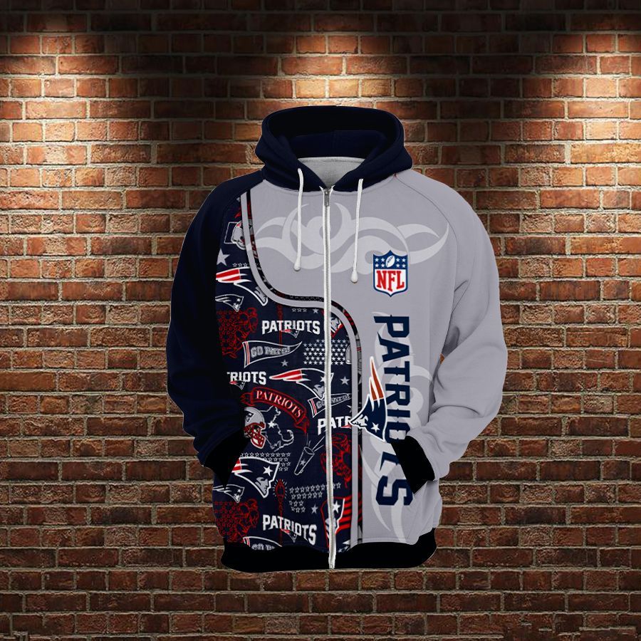 New England Patriots Fashion 3 Hoodie