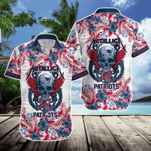 New England Patriots Hawaii Shirt & Shorts BG343