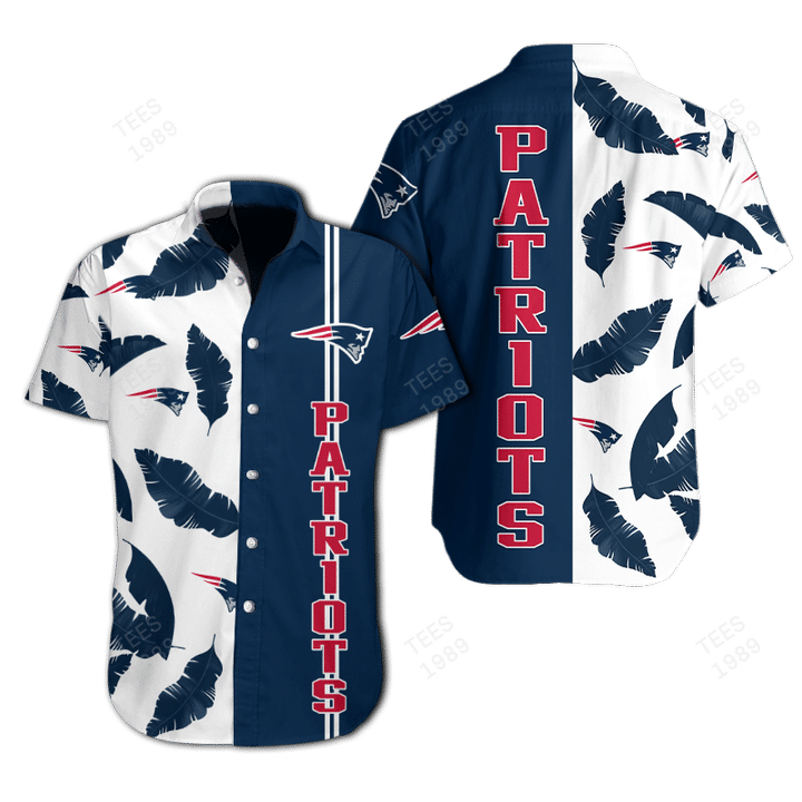 New England Patriots Hawaii Shirt & Shorts BG79