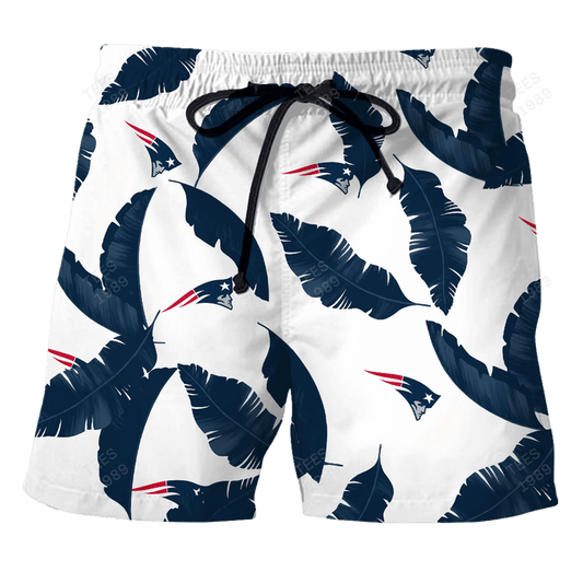 New England Patriots Hawaii Shirt & Shorts BG79