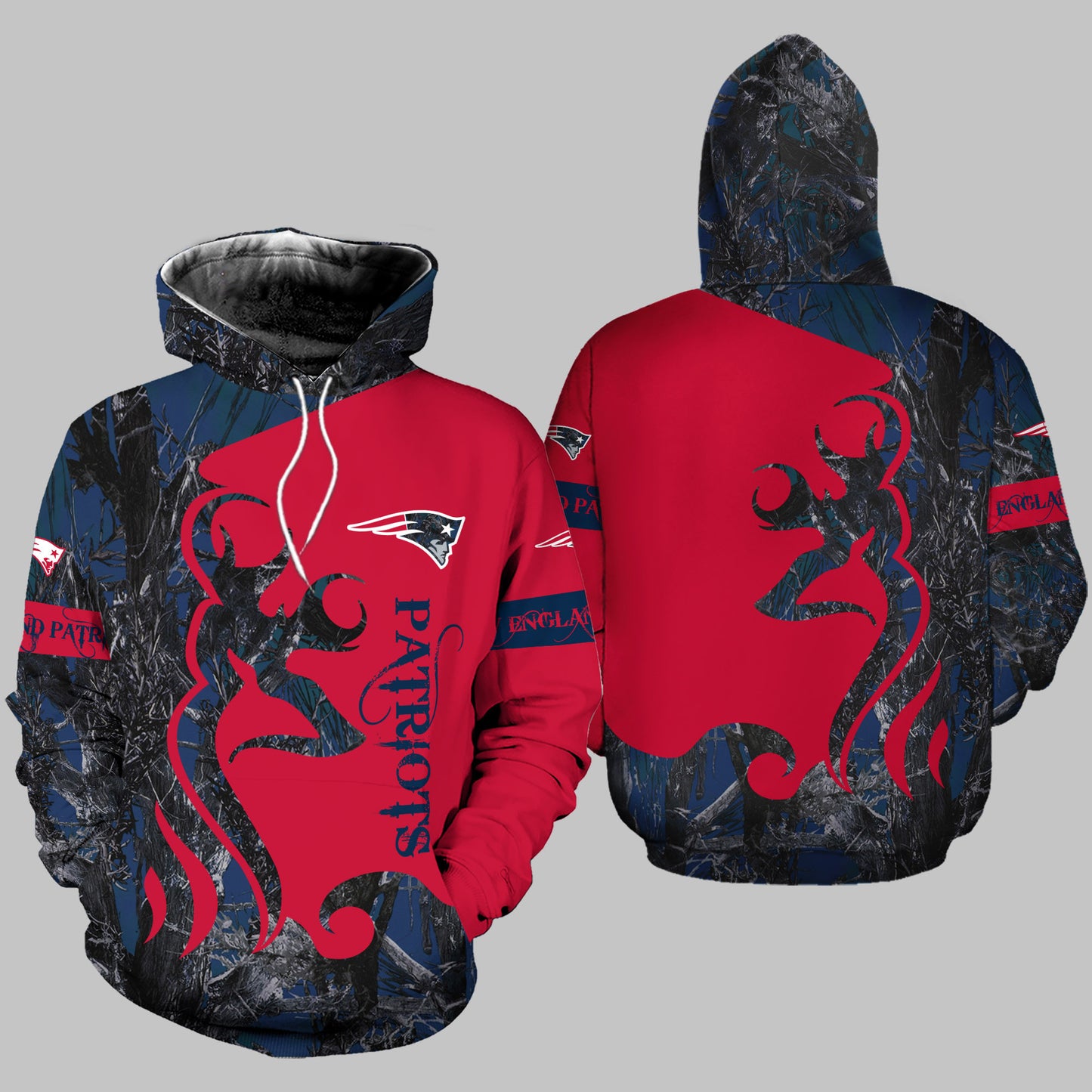 New England Patriots Leggings And Hoodie BG50