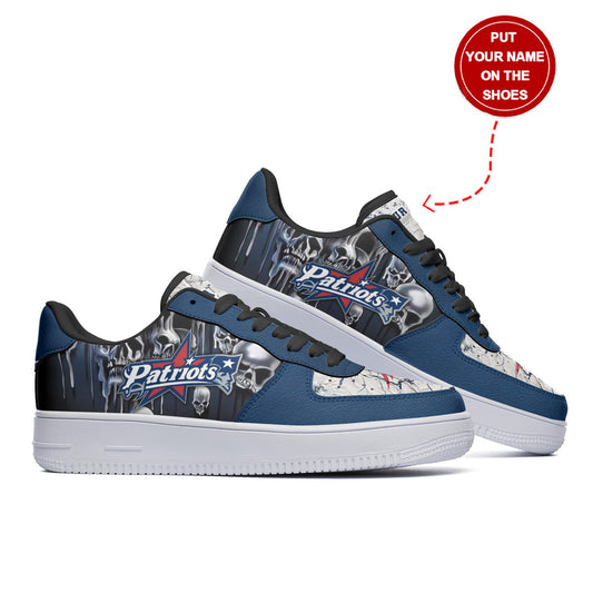 New England Patriots Personalized AF1 Shoes BG191