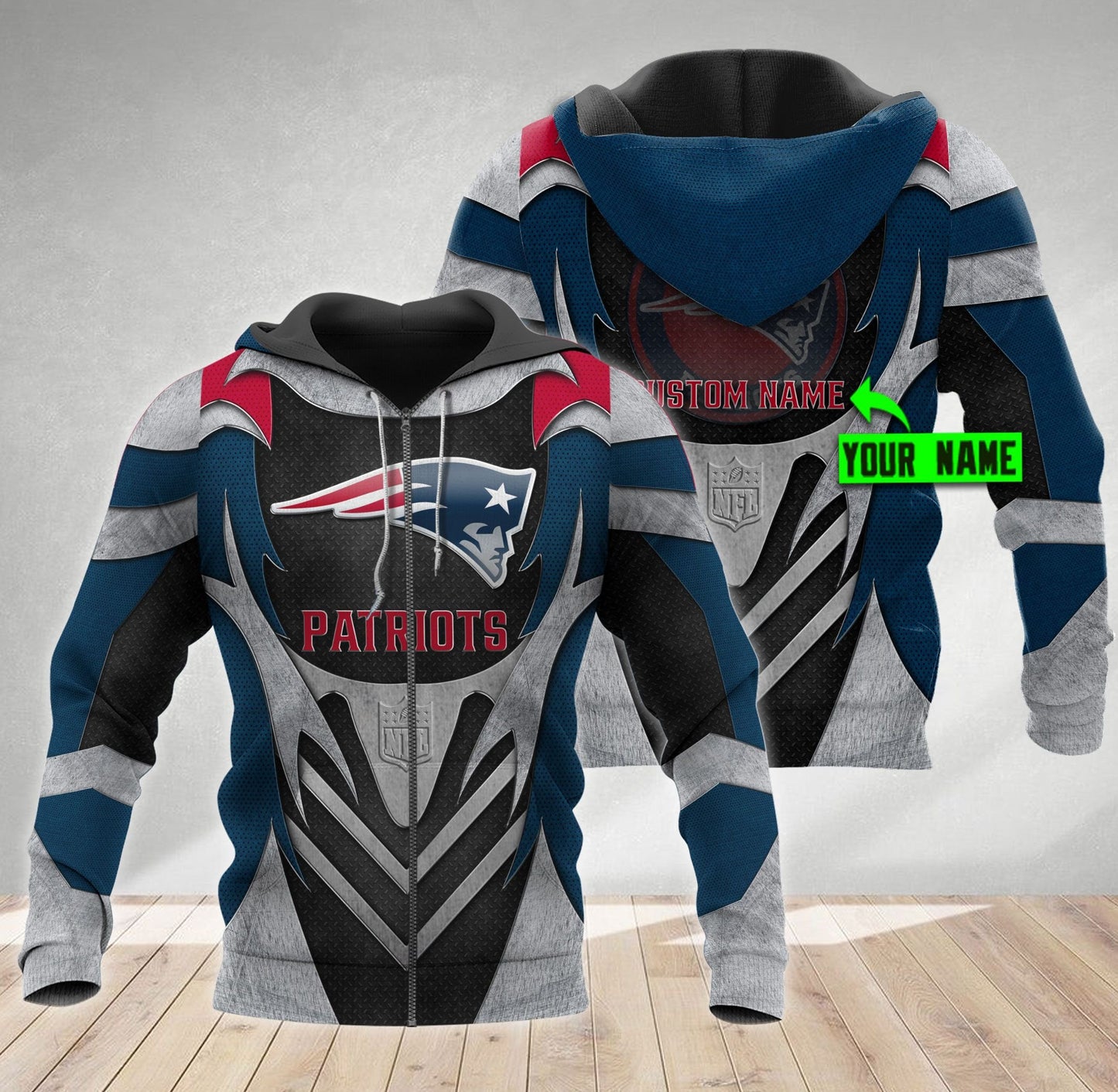 New England Patriots Personalized All Over Printed 470