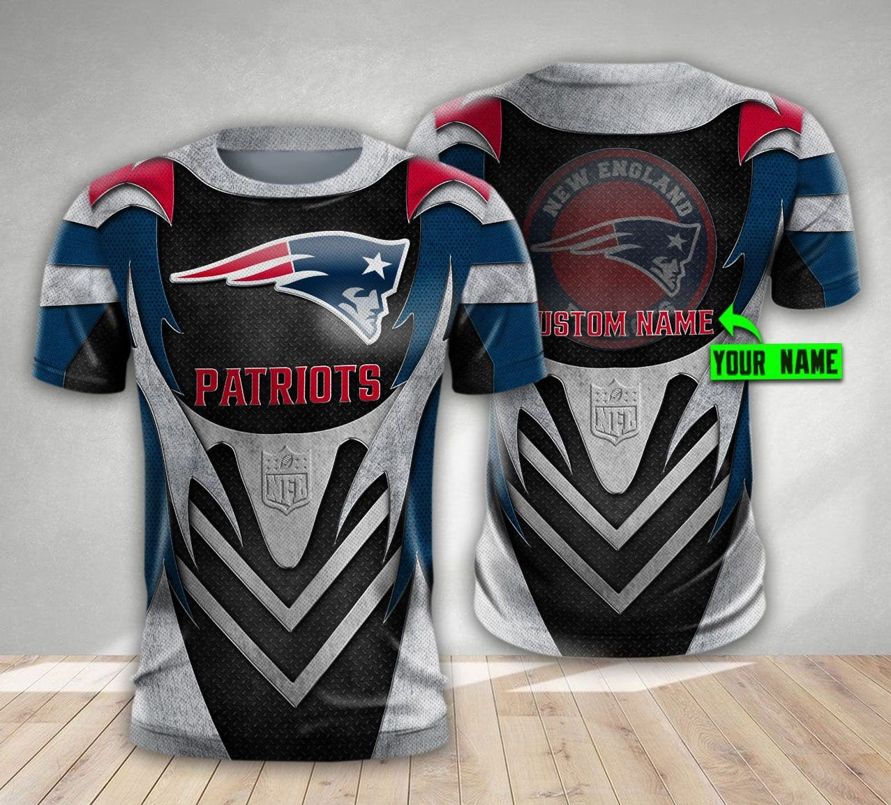 New England Patriots Personalized All Over Printed 470