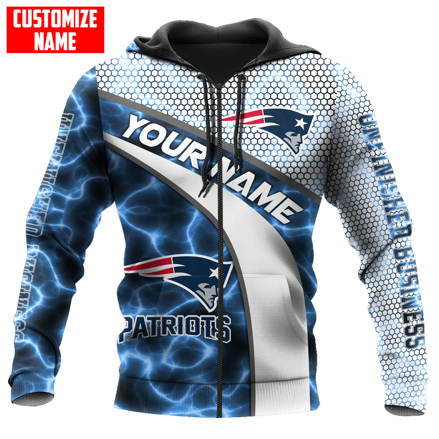 New England Patriots Personalized All Over Printed 720