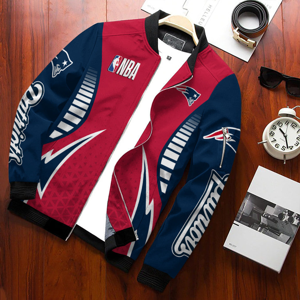 New England Patriots Personalized Bomber Jacket BG110