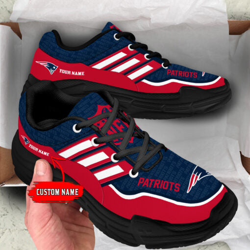 New England Patriots Personalized Chunky Sneakers 12